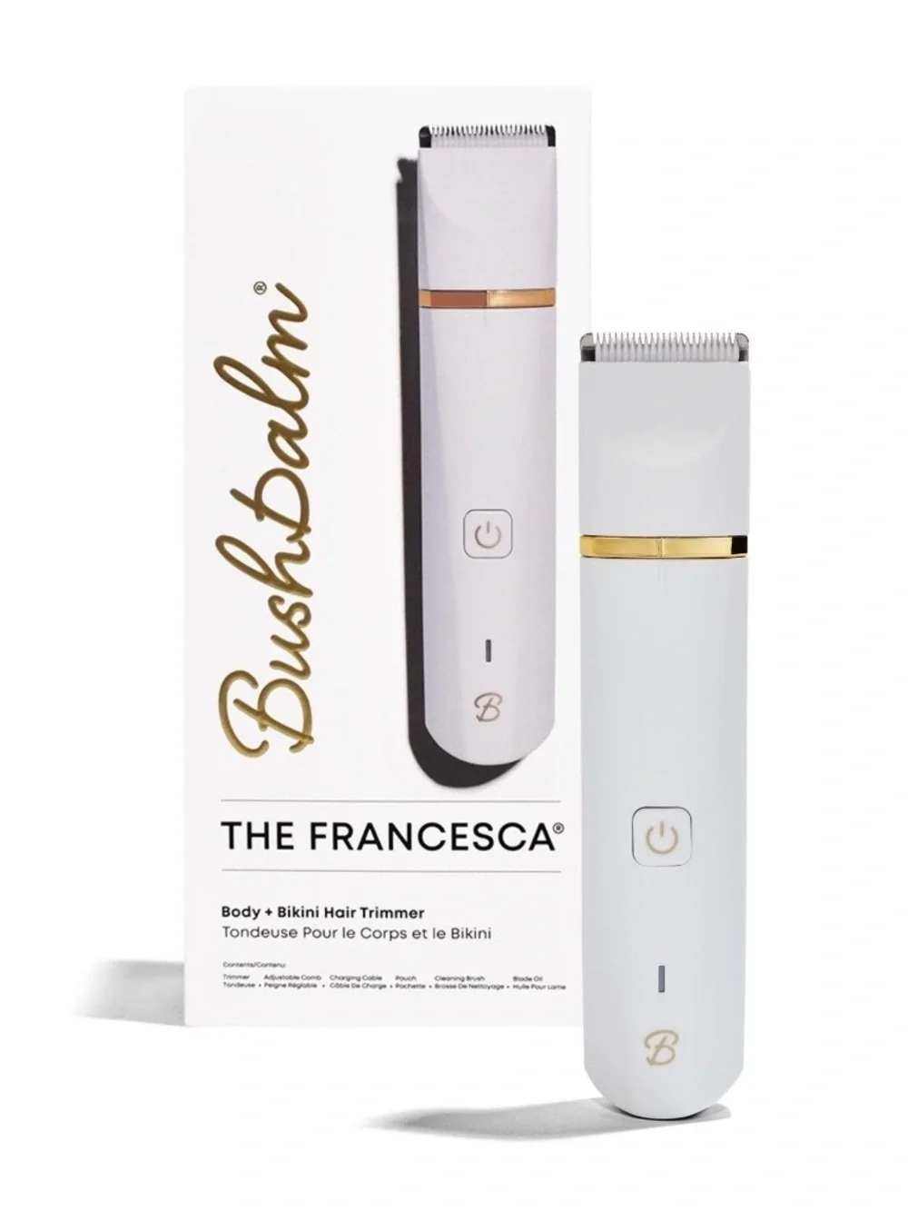 NIB Bushbalm Body Care Bundle Francesca Trimmer Nordic Dry Brush  Dark Spot Oil